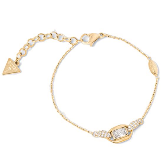 Bracciale Guess Donna in Acciaio Zircone JUBB06 390JW YG - JUBB06 390JW YG